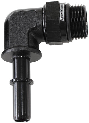 Push-On EFI Fuel Fittings - Black (7.93mm (5/16) to -8 ORB)