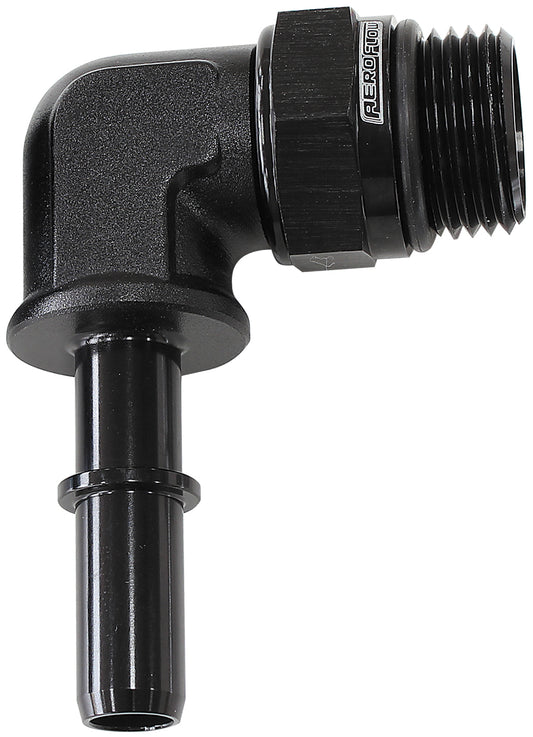 Push-On EFI Fuel Fittings - Black (7.93mm (5/16) to -8 ORB)