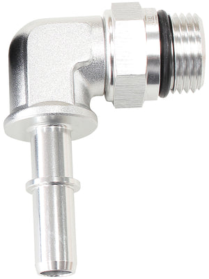 Push-On EFI Fuel Fittings - Silver (7.93mm (5/16) to -8 ORB)
