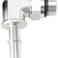 Push-On EFI Fuel Fittings - Silver (7.93mm (5/16) to -8 ORB)