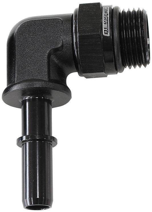 Push-On EFI Fuel Fittings - Black (9.52mm (3/8) to -8 ORB)
