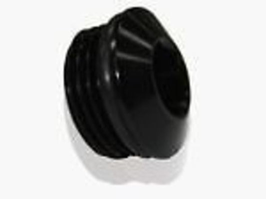 Aeroflow AF813-08BLK ORB Slimline Port Plug -8AN Black Finish