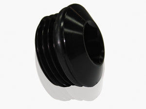Aeroflow AF813-20BLK ORB Slimline Port Plug -20AN Black Finish