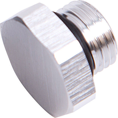 Aeroflow Performance Products AF814-03S ORB Hex Port Plug -3AN Silver Finish