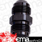 Aeroflow AF815-04BLK Male Flare Union -4AN Black -4AN to -4AN Straight