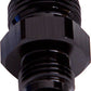 Aeroflow AF815-06-04BLK Male Flare Reducer -6 to -4 Black -6AN to -4AN Reducer
