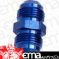 Aeroflow AF815-06 Male Flare Union -6AN Blue -6AN to -6AN Straight