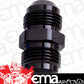 Aeroflow AF815-06BLK Male Flare Union -6AN Black -6AN to -6AN Straight