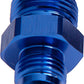 Aeroflow AF815-10-04 Male Flare Reducer -10 to -4 Blue -10AN to -4AN Reducer