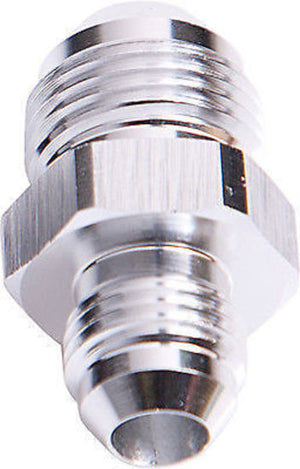 Aeroflow AF815-20-12S Male Flare Reducer -20 to -12 Silver -20AN to -12AN Reducer