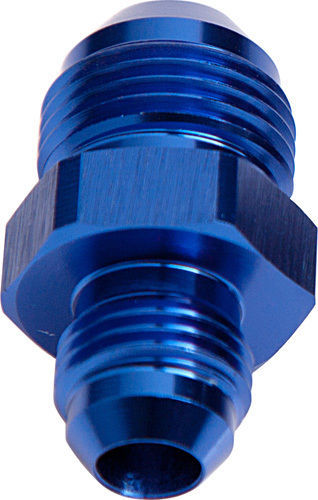 Aeroflow AF815-20-16 Male Flare Reducer -20 to -16 Blue -20AN to -16AN Reducer