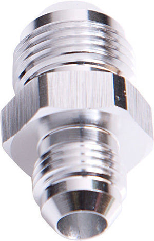 Aeroflow AF815-20-16S Male Flare Reducer -20 to -16 Silver -20AN to -16AN Reducer
