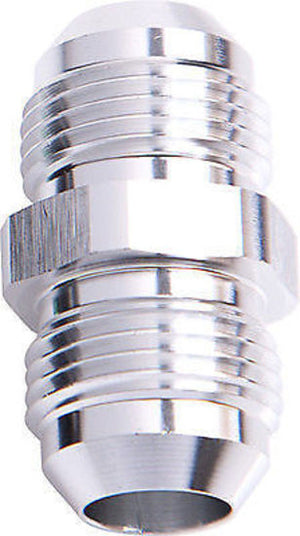 Aeroflow AF815-20S Male Flare Union -20AN Silver -20AN to -20AN Straight