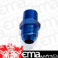 Aeroflow AF816-03-01 Male Flare -3AN to 1/16" NPT Blue Male Flare to NPT Apadter