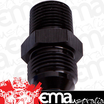 Aeroflow Performance Products AF816-04-06BLK Male Flare -4AN to 3/8" NPT Black Male Flare to NPT Adapte