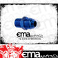Aeroflow AF816-06-08 Male Flare -6AN to 1/2" NPT Blue Male Flare to NPT Adapter
