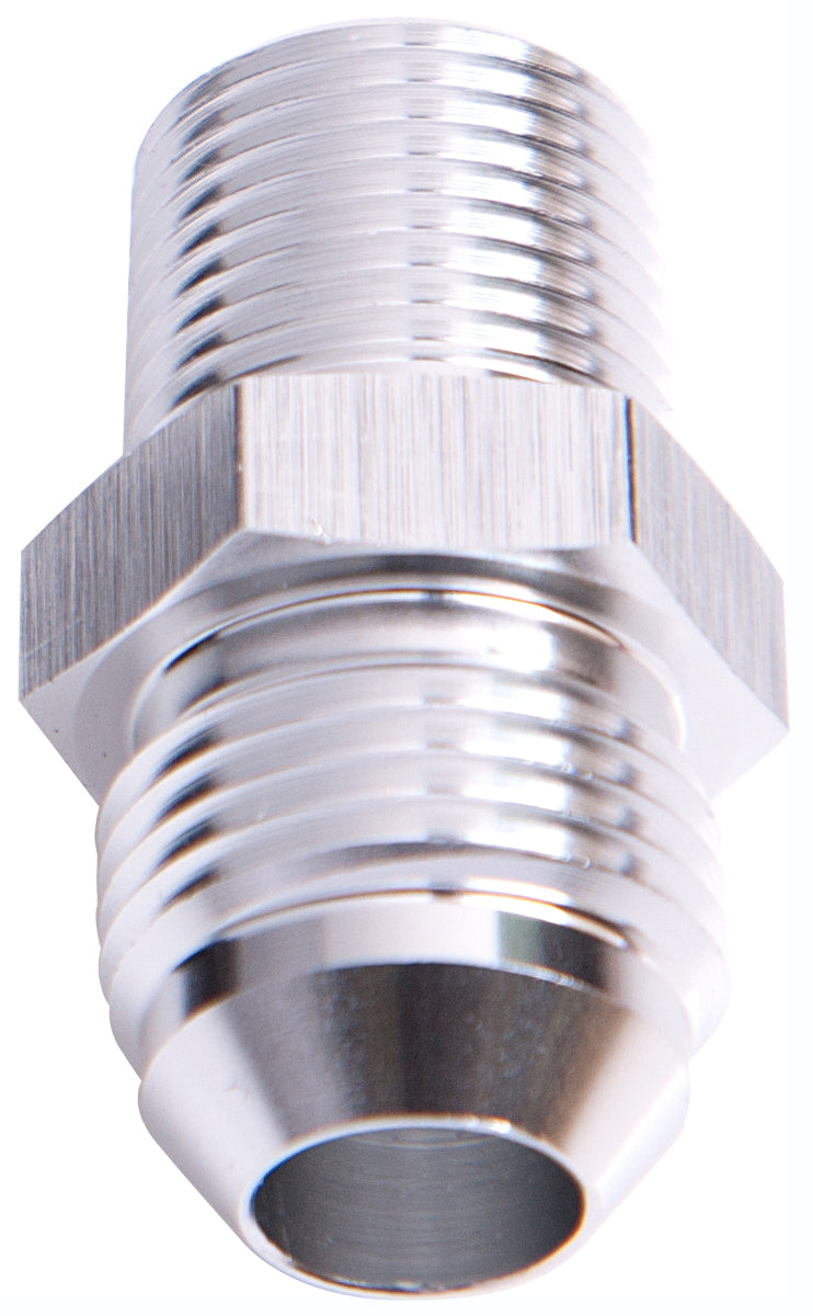 Aeroflow AF816-10-04S Male Flare -10AN to 1/4" NPT Black Male Flare to NPT Adapte