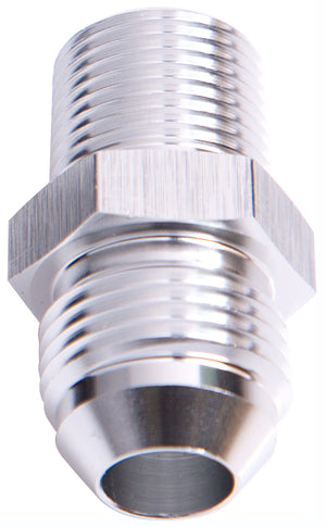 Aeroflow AF816-10-04S Male Flare -10AN to 1/4" NPT Black Male Flare to NPT Adapte