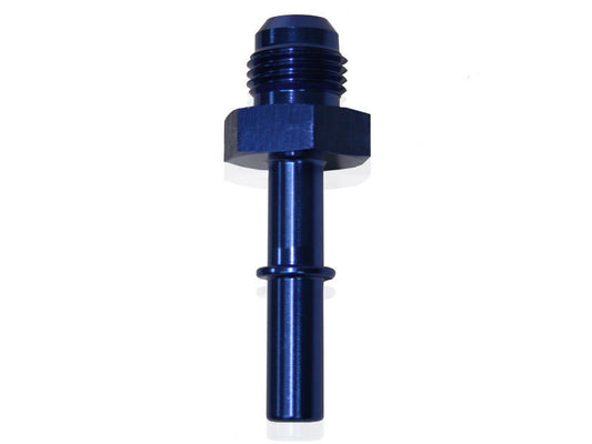 Aeroflow AF817-03 Efi Fuel Fitting -8 Push In to 3/8 Male Hard Tube