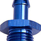 Aeroflow AF817-10-08 5/8" Barb to -10AN Adapter Blue Male 5/8" to Male -10An