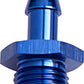 Aeroflow AF817-10 1/2" Barb to -10AN Adapter Blue Male 1/2" to Male -10An