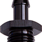 Aeroflow AF817-10BLK 1/2" Barb to -10AN Adapter Black Male 1/2" to Male -10An
