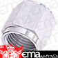 Aeroflow AF818-03S Tube Nut -3AN to 3/16" Tube Silver -3AN to 3/16" Hard Line