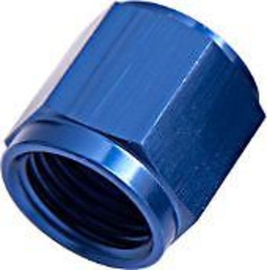 Aeroflow AF818-06 Tube Nut -6AN to 3/8" Tube Blue -6AN to 3/8" Hard Line