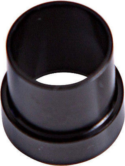 Aeroflow AF819-06BLK Tube Sleeve -6AN to 3/8" Tube Black -6AN Fits Over 3/8" Line