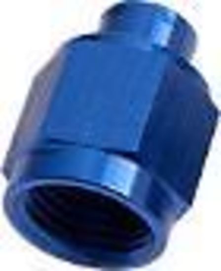 Aeroflow AF820-03 Flare Cap Female -3AN Blue -3AN Female Blank Off