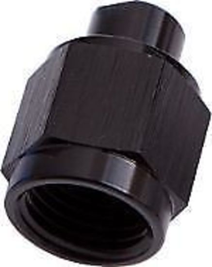 Aeroflow AF820-06BLK Flare Cap Female -6AN Black -6AN Female Blank Off