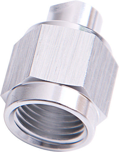 Aeroflow AF820-08S Flare Cap Female -8AN Silver -8AN Female Blank Off