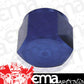 Aeroflow AF820-20 Flare Cap Female -20AN Blue -20AN Female Blank Off