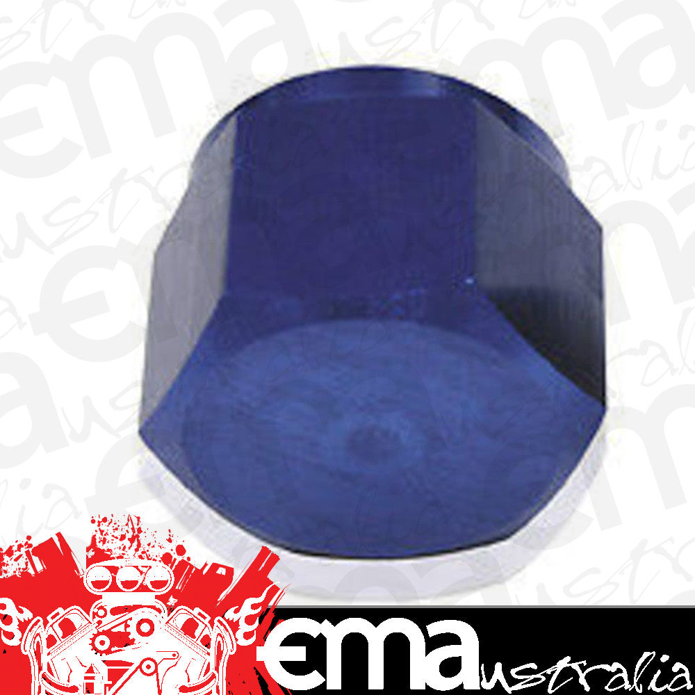 Aeroflow AF820-20 Flare Cap Female -20AN Blue -20AN Female Blank Off