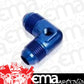 Aeroflow AF821-06P 90 Deg Union -6AN with 1/8" Port Blue