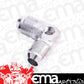 Aeroflow AF821-06PS 90 Deg Union -6AN with 1/8" Port Silver