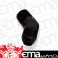 Aeroflow AF823-16-16BLK Male 45 Deg 1" NPT to -16AN Black Male NPT to AN 45 Deg