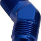 Aeroflow AF823-16 Male 45 Deg 3/4" NPT to -16AN Blue Male NPT to AN 45 Deg