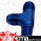 Aeroflow AF826-20 Tee -20AN with 1-1/4" NPT On Blue AN Tee with NPT On Run