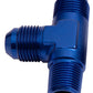 Aeroflow AF826-20 Tee -20AN with 1-1/4" NPT On Blue AN Tee with NPT On Run