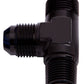 Aeroflow AF826-20BLK Tee -20AN with 1-1/4" NPT On Black AN Tee with NPT On Run