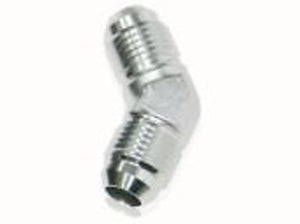 Aeroflow AF827-03S Male -3 45 Deg Union Silver