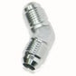 Aeroflow AF827-04S Male -4 45 Deg Union Silver