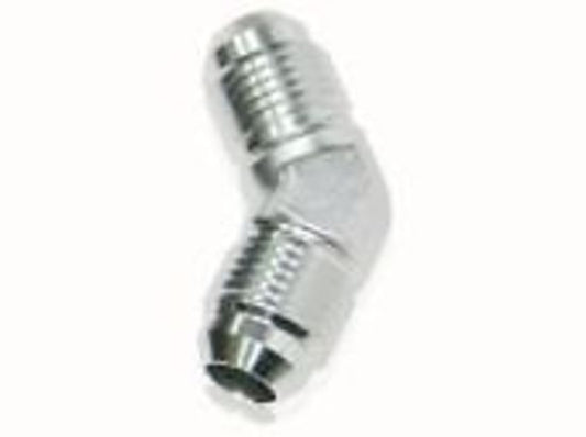 AEROFLOW 45Ã¸ MALE FLARE UNION -8AN SILVER AF827-08S