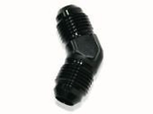 Aeroflow AF827-10BLK Male -10 45 Deg Union Black