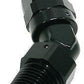 Aeroflow AF828-08-04BLK Male 1/4 NPT 45 Deg to -8 Hose Black