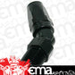 Aeroflow 100 & 450 series braided hose Male 3/4 NPT 45 Deg to -12 Black Aeroflow Performance Products AF828-12-12BLK