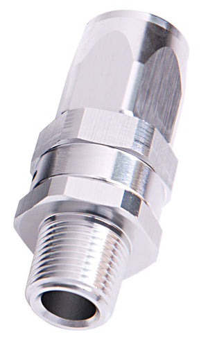 Aeroflow AF830-10-08S Male 1/2" NPT Straight To-10Ansilver Full Swivel Straight