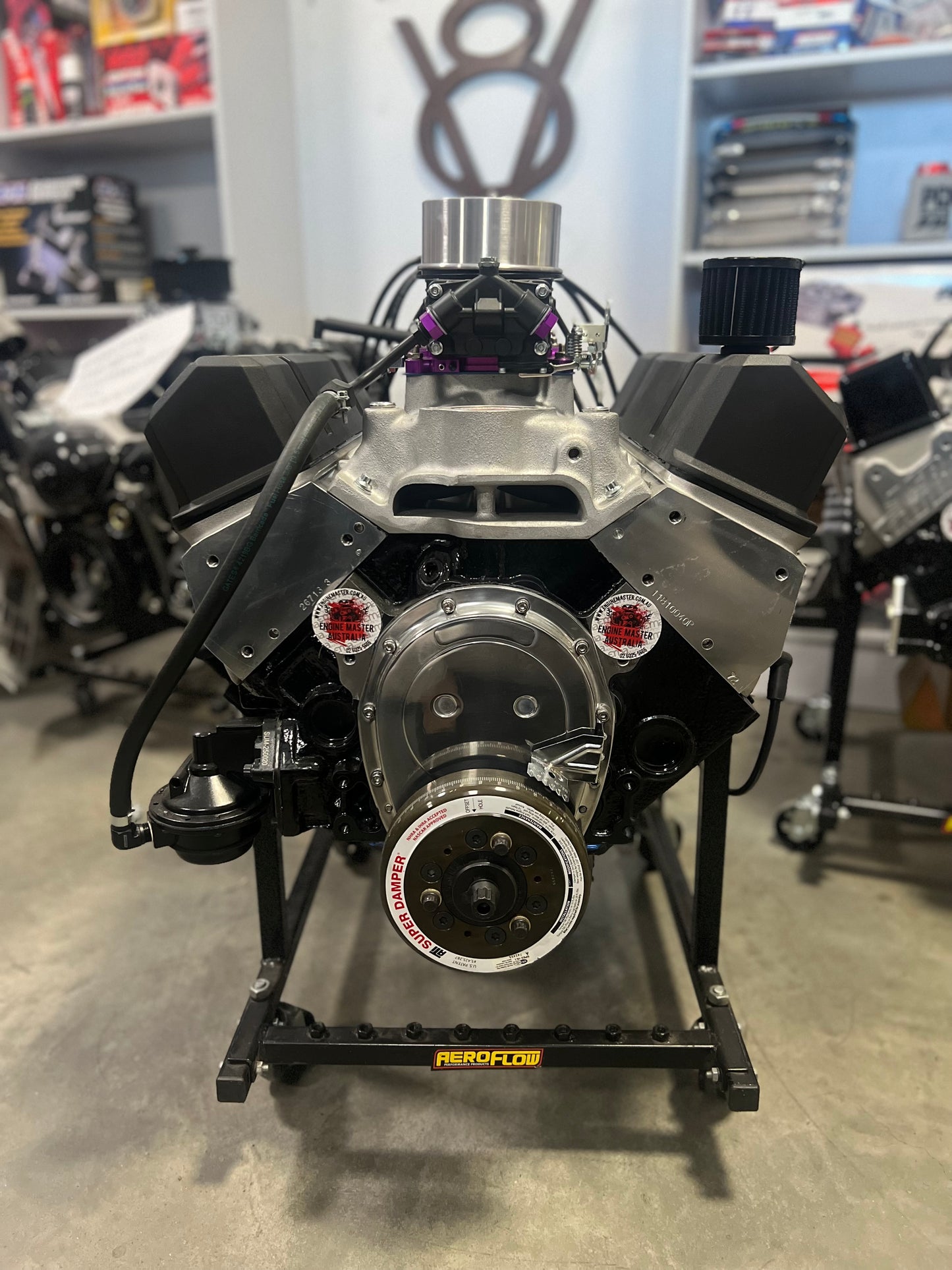 Engine Master Chevy 427 Small Block Engine 575 HP w/ Dart Heads