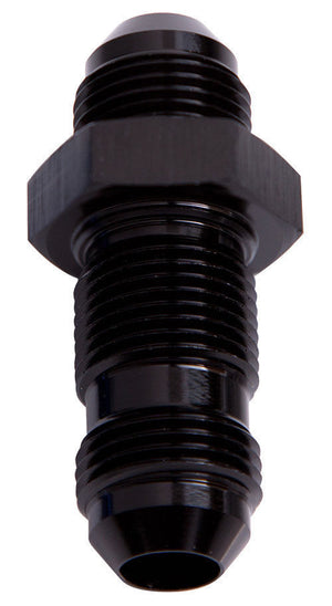 Aeroflow AF832-10BLK Straight Bulkhead -10AN Black Bulkhead Nut Seperate